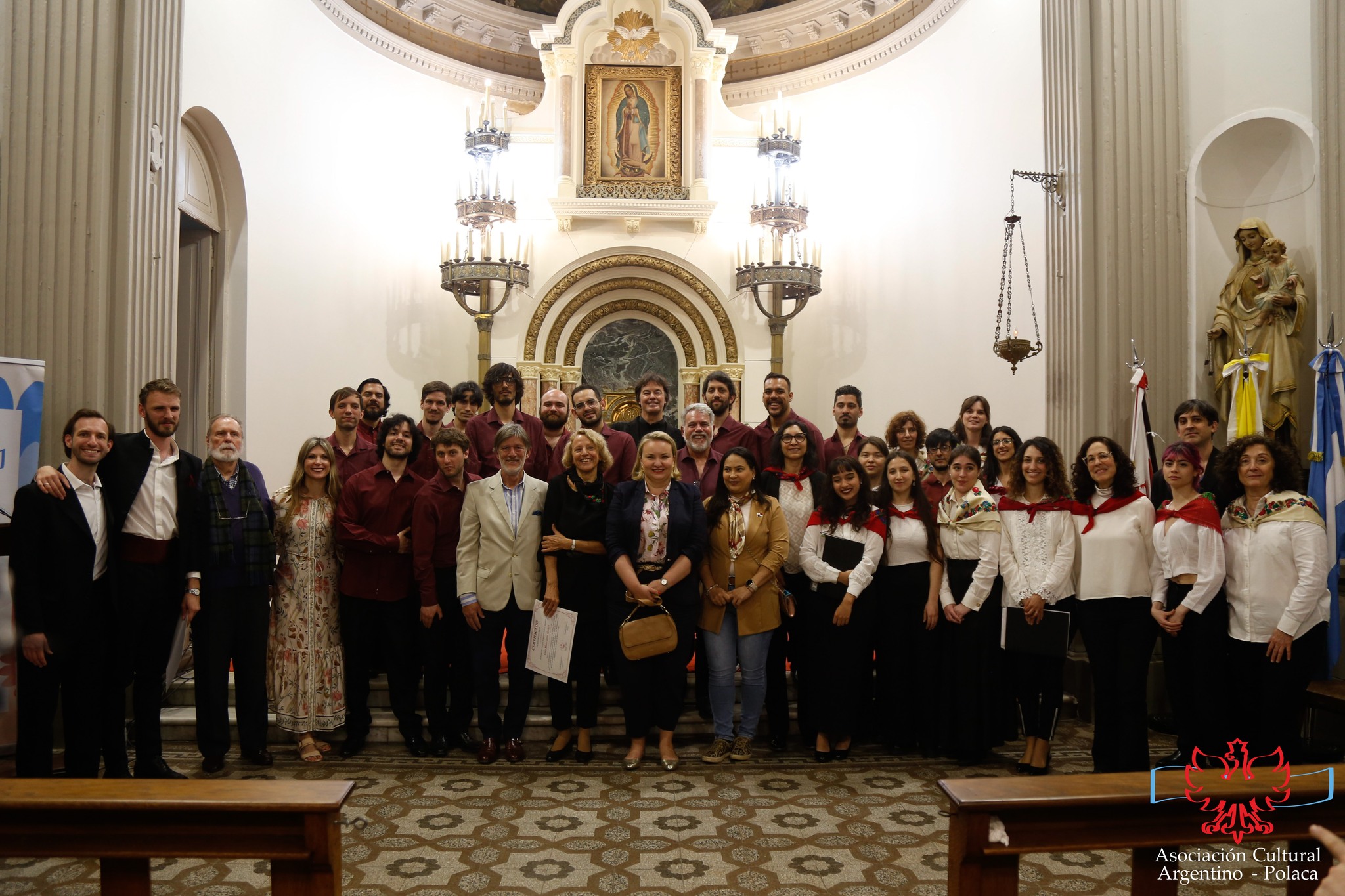 Encuentro coral de Europa Central en la Iglesia Polaca